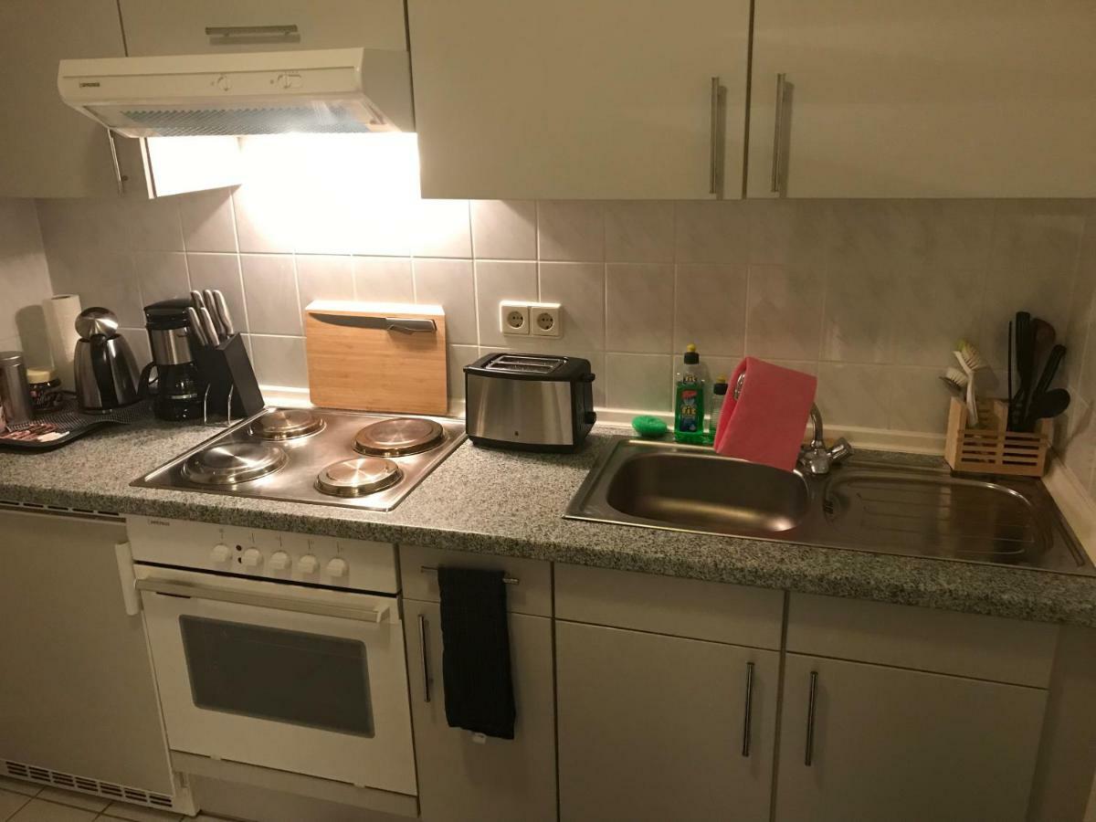 Kleine Wohnung im Grünen Dresde Exterior foto