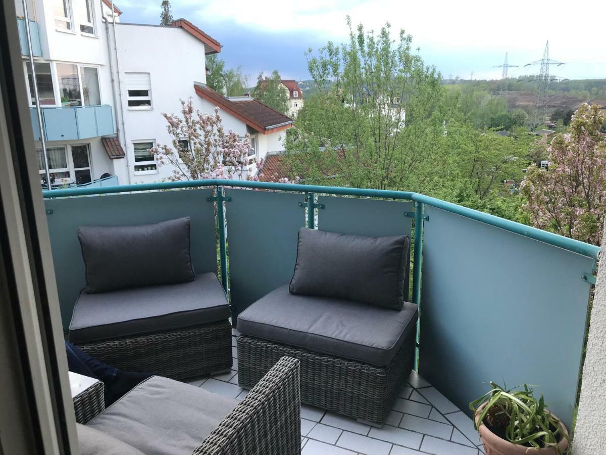 Kleine Wohnung im Grünen Dresde Exterior foto